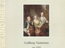 8lp das alte werk bach cantatas/Goldberg harnoncourt