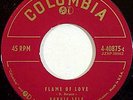 RONNIE SELF Flame Of Love COLUMBIA Rockabilly 45