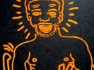 KEITH HARING ART COVER LARRY LEVAN / ORANGE VERSION