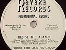 BUDDY COLE rare soundtrack 78 BESIDE THE ALAMO