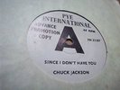 EX PYE INT DEMO - CHUCK JACKSON -SINCE I DON'T HAVE YOU