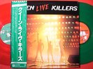 QUEEN LIVE KILLERS JAPAN 1st ISSUE RED GREEN NM LP OBI