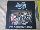 Rare Slayer- Speed Aggression Violence LP