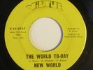 NEW WORLD soul funk 45 “World To-Day” on VIRTUE -RARE
