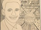 Howard Finster Man of Visions 1981 LP Folk Outsider Art