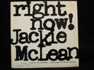 Jackie McLean Right Now Vinyl LP Blue Note 84215 stereo