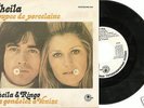 SHEILA  ET RINGO 45T EDITION PROMO ESPAGNE  LABEL BLANC