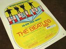 The Beatles HELP Real Record Movie Poster 1965