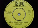 DAWN TENN LONG DAYS SHORT NIGHT ROCKSTEADY RARE 1966RIO