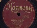 FRANK FERERA TRIO W/ ANNETTE HANSHAW ON HARMONY 1144-H