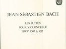 J.S.Bach Les pour violoncelle navarra 2LPs