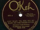 Okeh 8272 CLARENCE WILLIAMS BLUE 5 Armstrong/Bechet