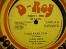 D ROY BAND - HYDE PARK DUB  *ORIGINAL 1979 UK 12