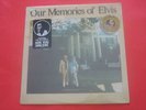 Our Memories Of Elvis LP w/RARE STICKER SEALED  