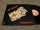 NETWORK I Need You RAMS HORN LP Holland rare modern
