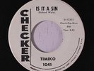 TIMIKO: Is It A Sin 45 (dj) rare Soul