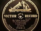 Al Jolson Victor 17318 My Yellow Jacket Girl E+ beauty