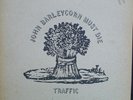 TRAFFIC John BarleyCorn Must Die Lp 1970 UK PINK ISLAND