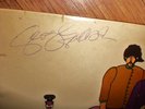 BEATLES George Harrison Autogramm signed Yellow Sub LP