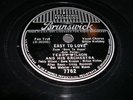 Jazz 78 BILLIE HOLIDAY Teddy Wilson BRUNSWICK 7762 Easy