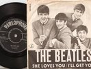 THE BEATLES - SHE LOVES YOU NORWAY / DANISH 45+PS 1963