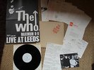 THE WHO LIVE AT LEEDS TRACK LP All Inserts A3 B4 NM