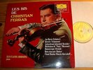 Christian FERRAS Violin Recital LP DGG Tulip