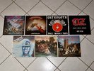 Sieben LPs aus dem Bereich Europäischer Metal der 80er