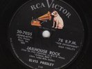 RCA Record 20-7035 Elvis Presley Jailhouse Rock