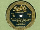 Pathe 7538 rare ROSA HENDERSON 1927 w CLIFF JACKSON EE-