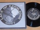 LACK OF KNOWLEDGE - GREY - CRASS RECORDS - 1983