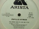 PROMO* Phyllis Hyman - You Know How To Love Me *SCARCE*