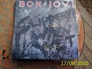 BON JOVI SIGNED LP SLIPPERY WHEN WET RARE COLLECTOR A1