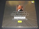 BEETHOVEN 9 SYMPHONIES KARAJAN 7 LP DGG DIGITAL