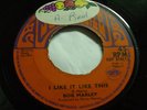 BOB MARLEY/ I LIKE IT LIKE THIS SUPREME U.K1971 RARE 7