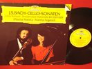 MAISKY ARGERICH  Bach Cello Sonatas DGG German Press