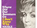 NICOLE CROISILLE 45 T ALLEMAGNE CHANTE EN ANGLAIS 2 TITRES-WHERE DID OUR SUMMERS