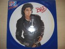 RARE  MICHAEL JACKSON BAD ,PEPSI PROMO PICTURE DISC .