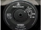 Beatles Yesterday UK 1966 EXPORT 45 DP563 w/Centre 1/G
