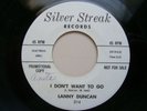 LANNY DUNCAN I Dont Want To Go 1961 TEEN ROCKER 45 mp3