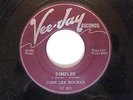 RARE BLUES 45 VEE JAY LAB#205 JOHN LEE HOOKER