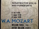 L' OISEAU LYRE SOL 60044 - MOZART Violin Sonatas KROLL