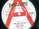 SMALL FACES  HERE COME THE NICE IMMEDIATE DEMO 45 CLIP
