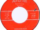 STANLEY JAMES Cajun Rocker Alligator Man 1962 APACHE 45