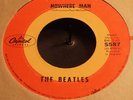 The Beatles 45 Nowhere Man - Capitol Target Label