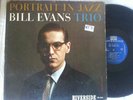BILL EVANS Portrait in Jazz RIVERSIDE 12-315 mono