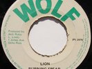 original pressing BURNING SPEAR Lion WOLF 1976 JA 7