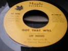 Lee Moses-Got That Will RARE FUNK SOUL BREAKS 45 LISTEN
