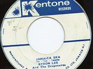 Byron Lee Dragonaires 45 Kentone Jamaica Ska Last Night