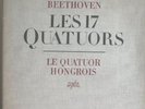 BEETHOVEN QUARTETS The HUNGARIAN QUARTET FCX 10 lps